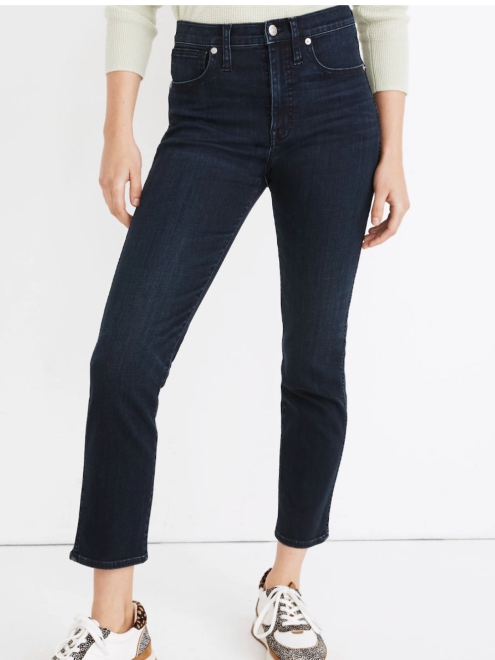 Madewell Stovepipe Jeans in Macintosh Wash TENCEL™ Denim Edition Size 28